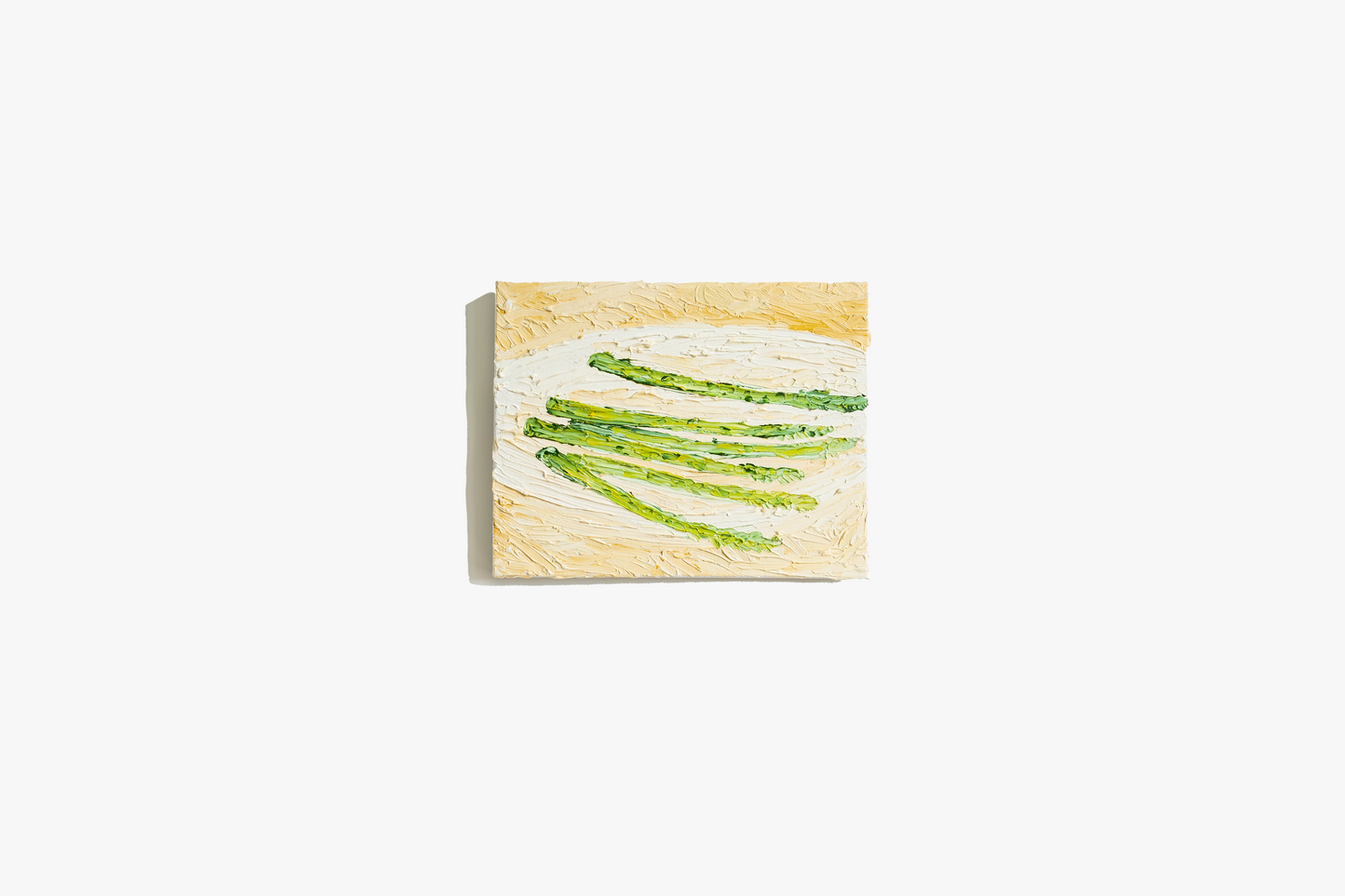 Plate of asparagus