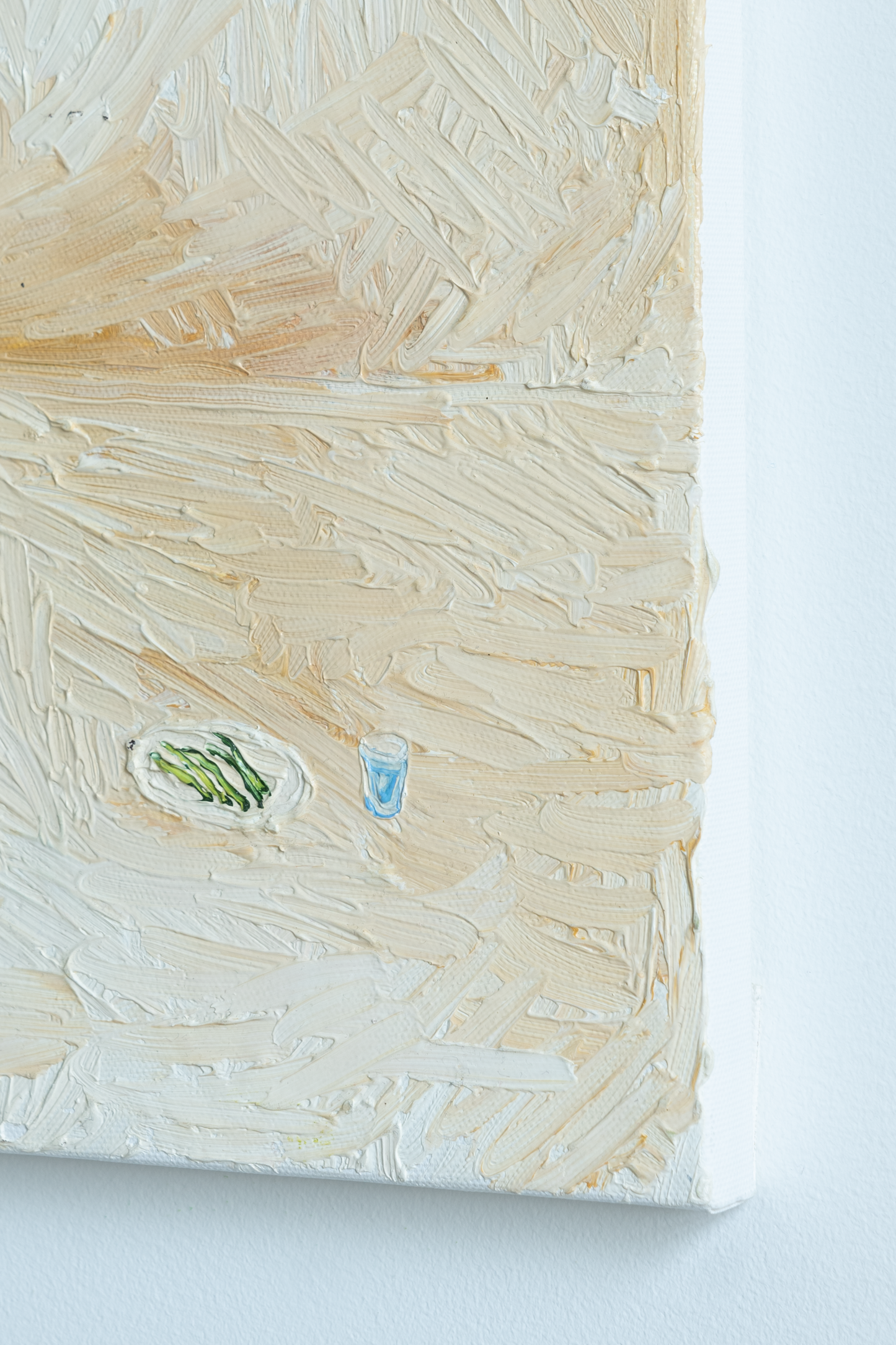 Asparagus in room