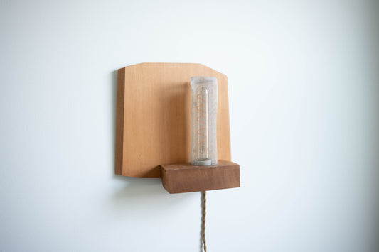 Wood Sconce